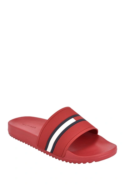 TOMMY HILFIGER TOMMY HILFIGER REDDER SLIDE SANDAL,194652038686