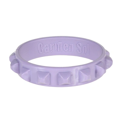 Carmen Sol Borchia Bracelet In Violet