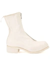 GUIDI FRONT-ZIP ANKLE BOOTS,PL211518113