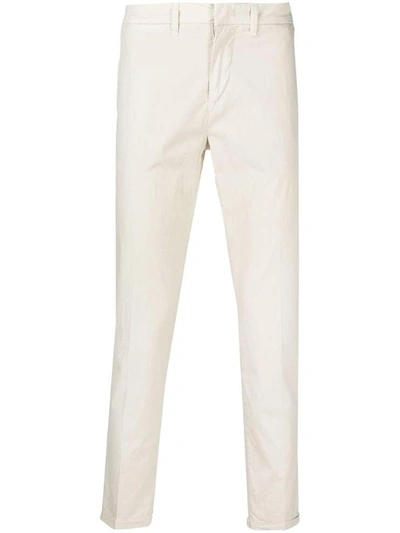 Fay Capri Trousers In White