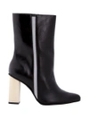Studio Chofakian Chunky Heel Boots In Black