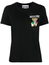 MOSCHINO MOSCHINO T-SHIRTS AND POLOS BLACK