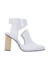 Studio Chofakian Slingback Mules In White