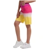 Ireneisgood High-rise Gradient Shorts In Pink