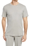 Nordstrom Pima Cotton Crewneck T-shirt In Grey Heather
