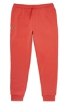 Lacoste Sport Track Pants In Red Currant Bush