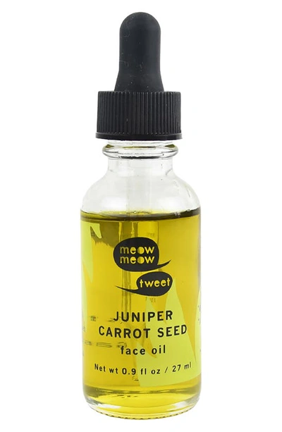 Meow Meow Tweet Juniper Carrot Seed Face Oil