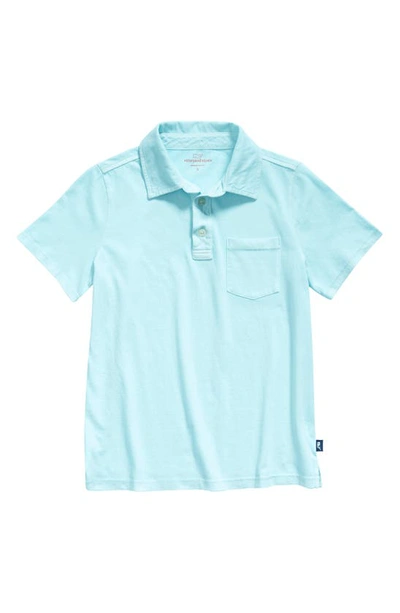 Vineyard Vines Kids' Sun Washed Polo In Cloud