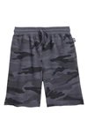 SPLENDID KIDS' CAMO KNIT SHORTS,RBTB996