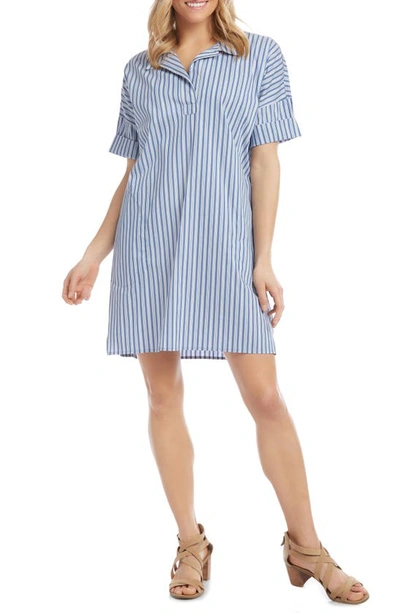Karen Kane Striped Shirt Dress