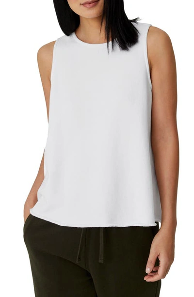 Eileen Fisher Crewneck Tank In White