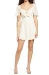 LULUS BE A DEAR TIE FRONT MINIDRESS,68271