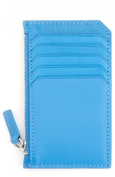 ROYCE NEW YORK ROYCE NEW YORK ZIP LEATHER CARD CASE,169-RB-5