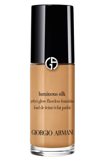 Giorgio Armani Luminous Silk Perfect Glow Flawless Oil-free Foundation, 0.6 oz In 07.75 - Tan/warm Undertone