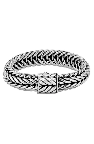 John Hardy Sterling Silver Classic Chain Kami Woven Link Bracelet