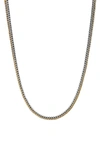 JOHN HARDY CLASSIC CHAIN REVERSIBLE CHAIN LINK NECKLACE,NZ96RVX17