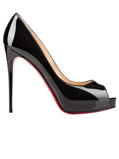 Christian Louboutin Women's Black Leather Pumps