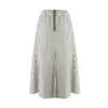Woolrich Stripe-pattern A-line Skirt In White