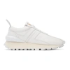 LANVIN OFF-WHITE LEATHER BUMPR SNEAKERS