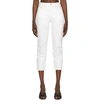 LEVI'S LEVIS 白色 501 ORIGINAL CROPPED 牛仔裤