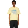 Opening Ceremony Warped Logo-print Short-sleeve T-shirt In Pale Lemon C