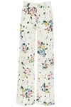 ALESSANDRA RICH ALESSANDRA RICH FLORAL PRINT JEANS
