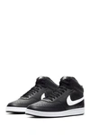 Nike Court Vision Mid Sneakers In Black