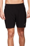 Asicsr Fietro 2-in-1 Shorts In Black