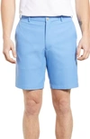Peter Millar Salem High Drape Performance Shorts In Blue Sea