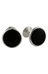 DAVID DONAHUE ONYX CUFF LINKS,CL109300