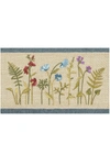 Linum Home Serenity Embellished Bath Towel In Teal