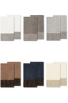 Linum Home Spots Embellished Bath Towel In Light Grey