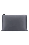 Night Trisilk™ Stretch Silk Pillowcase In Gunmetal