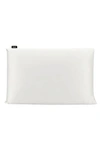 Night Trisilk™ Stretch Silk Pillowcase In White