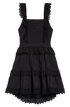 SCOTCH R'BELLE KIDS' EYELET EMBROIDERY DRESS,161359