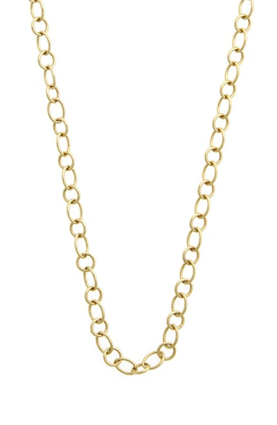 Temple St. Clair 18k Yellow Gold Ribbon Chain Necklace, 18