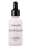 Tan-luxe Super Glow Hyaluronic Self-tan Serum, 30ml - One Size In Gradual