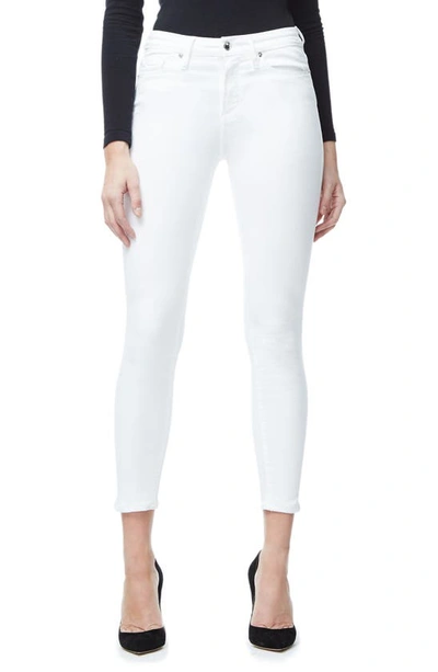 Good American Good Legs High Rise Crop Skinny Jeans In White001