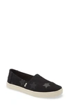 Toms Alpargata Slip-on Sneaker In Black Blend