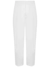MAURO GRIFONI GRIFONI TROUSERS WHITE