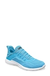 Apl Athletic Propulsion Labs Techloom Tracer Knit Training Shoe In Coastal Blue / White / Black