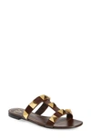 Valentino Garavani Valentino Roman Stud Slide Sandal In Fondant