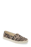 Toms Women's Cupsole Alpargata Print Sneakers Women's Shoes In Tan Canvas