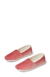 Toms Alpargata Sneaker In Pink Cotton