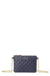 Mz Wallace Ruby Quilted Crossbody Bag In Dawn