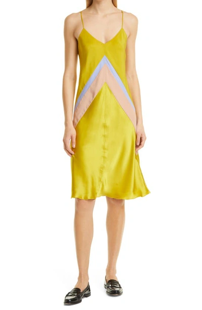atm silk dress Atm Anthony Thomas Melillo Silk Combo Bias Cut Slip Dress Bakelite Combo In  Pink - 75% Off