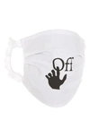 OFF-WHITE LOGO ADULT FACE MASK,OWRG010S21FAB0010110