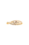 Girls Crew Luna Sparkle Ring In Gold