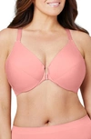 GLAMORISE WONDERWIRE FRONT CLOSE SMOOTHING UNDERWIRE BRA,1247