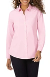Foxcroft Pandora Non-iron Cotton Shirt In Pink Paradise